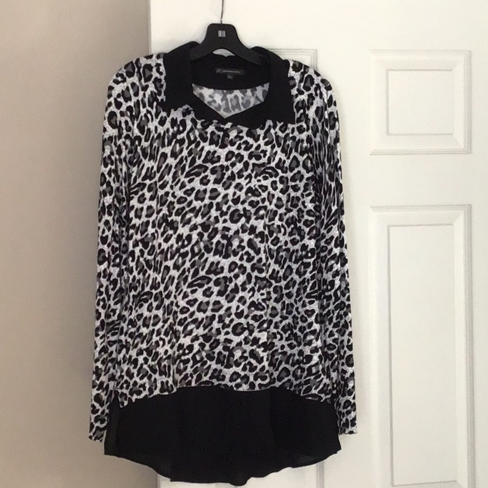 Animal Print Blouse